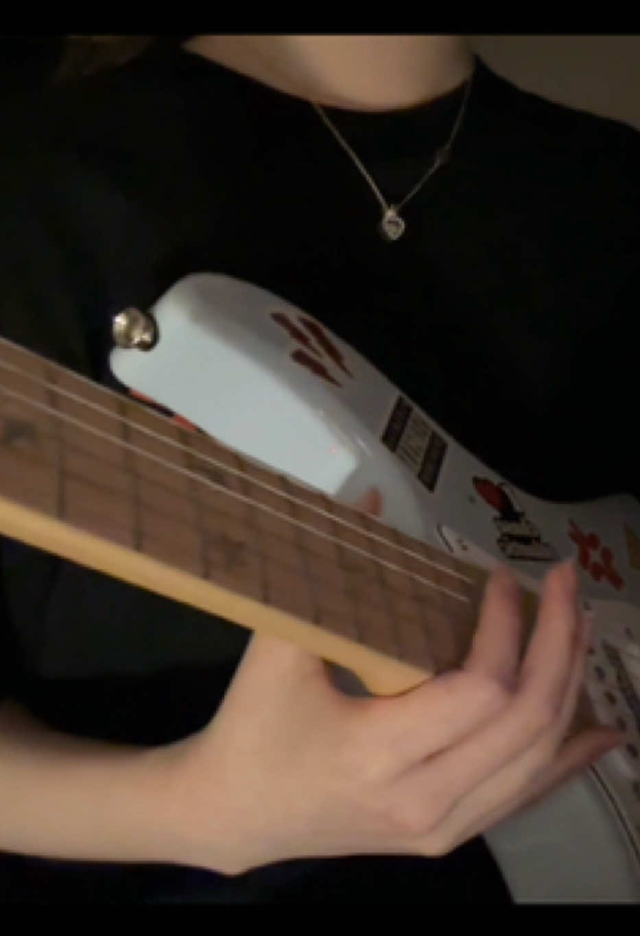 Nuts (guitar cover) - Lil Peep #lilpeep #guitartok #speedup #fyp #electricguitar 