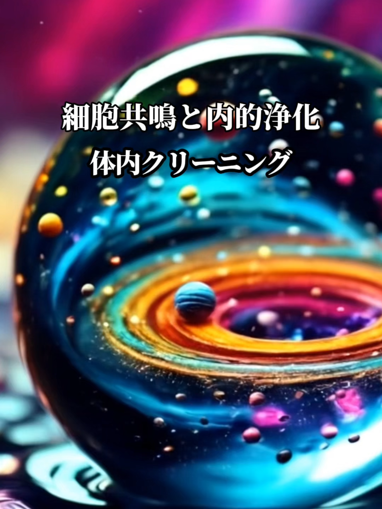 細胞共鳴と内的浄化 体内クリーニング あなたの体の奥に、知らないうちに溜まっていった疲れや不安。 それは心だけでなく、細胞ひとつひとつにも影響しています。 この波動に身を委ねれば、 体内に積もった不要なエネルギーが静かに洗い流されていきます。 呼吸をするたびに、光が全身を巡り、 細胞がひとつずつ澄み渡っていくのを感じてください。 古いものが溶けて消え、 新しいエネルギーが流れ込む── それはまるで、体の中がリセットされていくよう。 やがて心も体も軽くなり、 本来のあなたの輝きが取り戻されていきます。 この波動は、 あなたに浄化と再生をもたらす、宇宙からのギフトです #ソルフェジオ周波数 #次元上昇 #スピリチュアル #波動 #ヒーリング