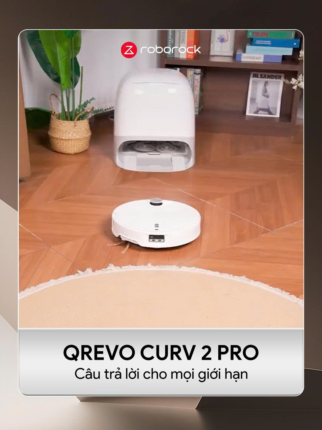 Nhà càng hiện đại – dọn dẹp càng phức tạp?  Robot hút bụi lau nhà Qrevo Curv 2 Pro xuất hiện để xoá bỏ mọi giới hạn: 🛞 AdaptiLift 2.0 → vượt thảm dày 3cm 💨 HyperForce 25.000Pa → quét sạch bụi mịn & tóc rối 🧽 Giẻ lau tự tháo + LiDAR RetractSense → giữ thảm luôn tinh sạch 📏 Chỉ 7.98cm → lướt mượt gầm thấp ✨ Câu trả lời cho một không gian tinh khôi – không thỏa hiệp.#Roborock #Roborockvietnam #otechvietnam #robothutbui #vaccumcleaner #QrevoCurv2pro #viral #xuhuong #fyp