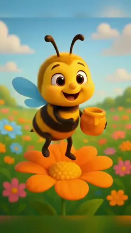 Abelhita abelhita 🤣😀 #animalsofttiktok #kidsoftiktok #animation #fyp #infantil 