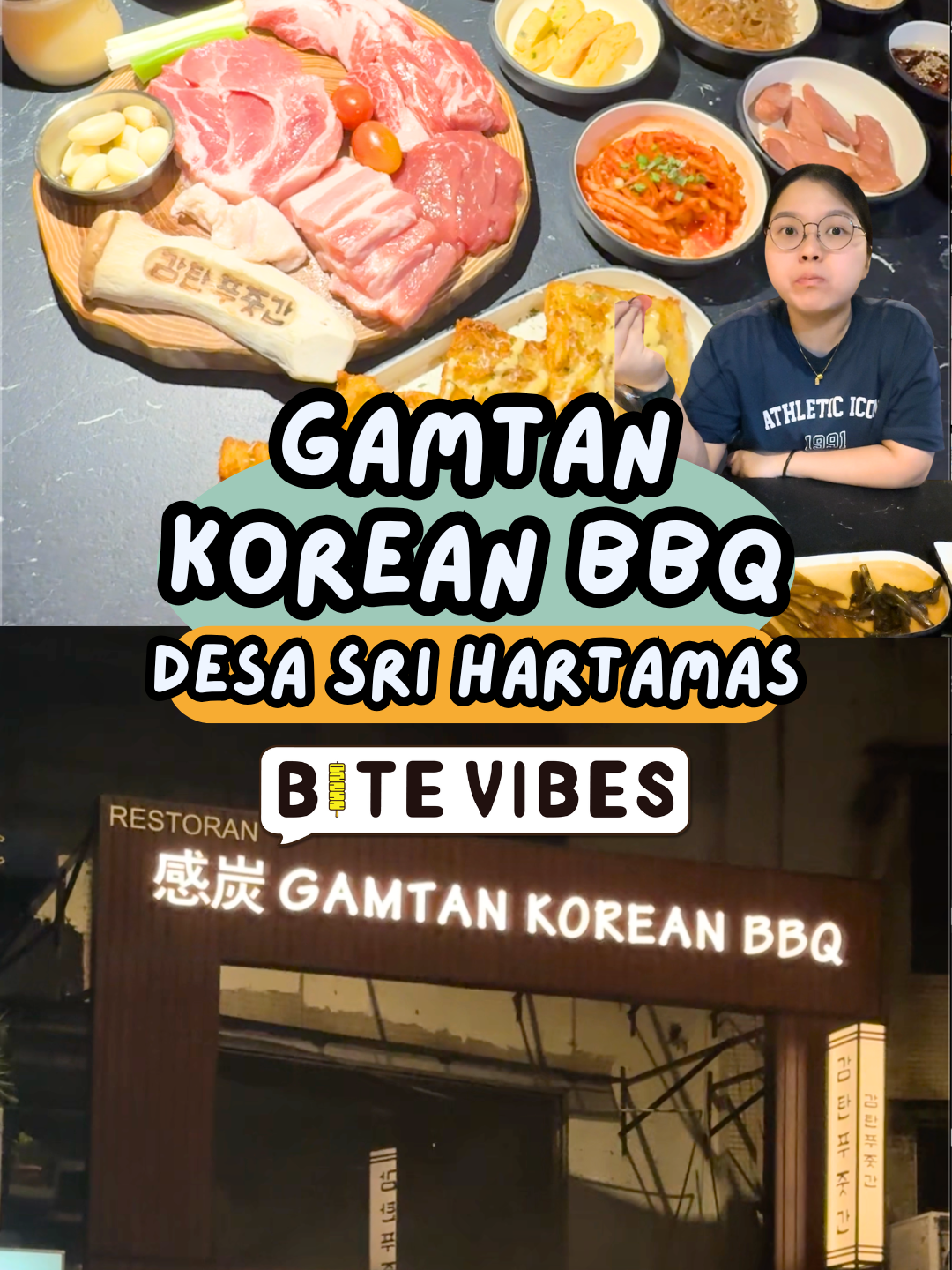 Gamtan is Malaysia’s First Pork-Centric Korean BBQ Omakase right in the heart of Sri Hartamas!🔥🥩 It’s an experience where you’ll be serve with pork cuts that is done with 15 years of experience that can be tasted with 4 types of pairings (our favourite was WASABI + SEA SALT)! 🤩 📍Gamtan (Desa Sri Hartamas) No.74 Jalan 27/70A Desa Sri Hartamas, Kuala Lumpur, Malaysia 50480 Monday to Sunday 5pm to 12pm #bitevibesmy #bitevibeseats #koreanbbq #gamtankl #omakasekl #porkbbq #srihartamaseats #klfoodie