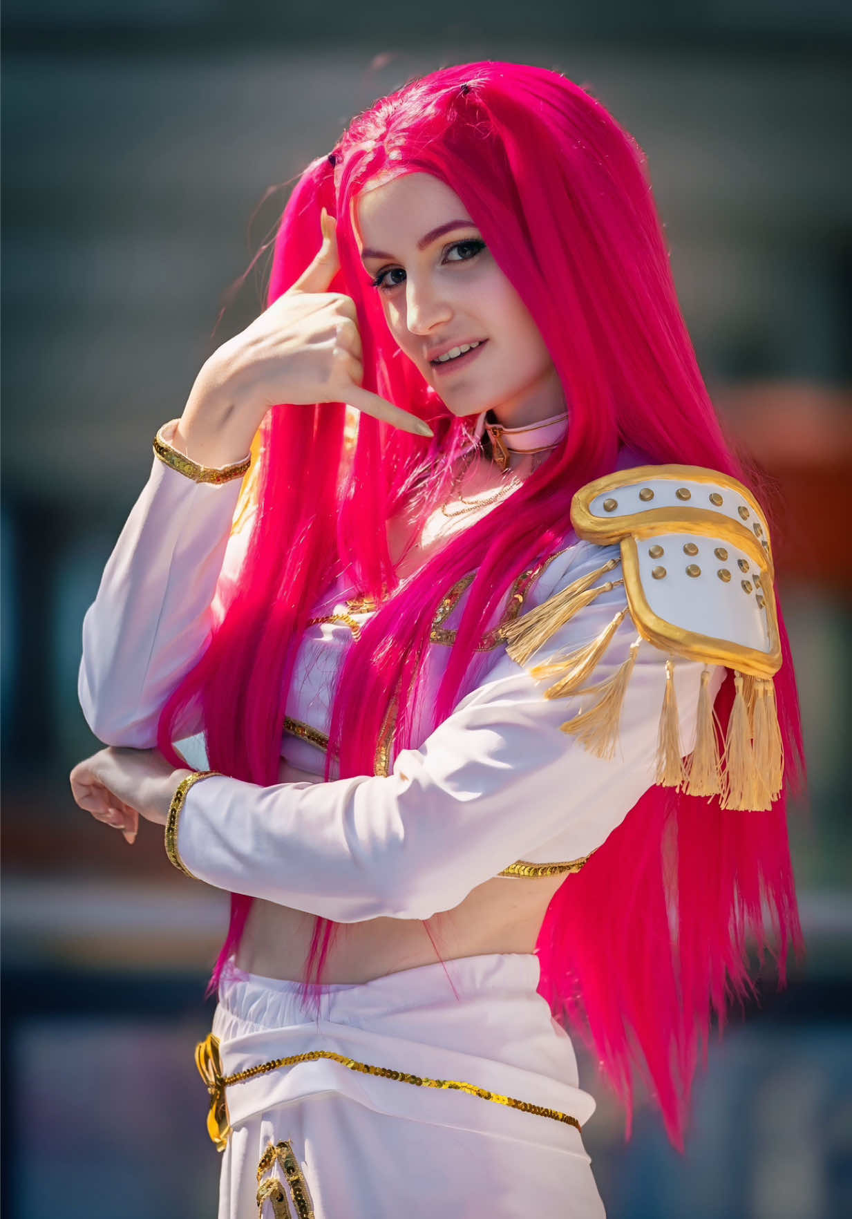 Can't wait to complete the trio for this dance🥹 #miracosplay #kpopdemonhunters #kdhcosplay #huntrixdance #goldenmiradance 