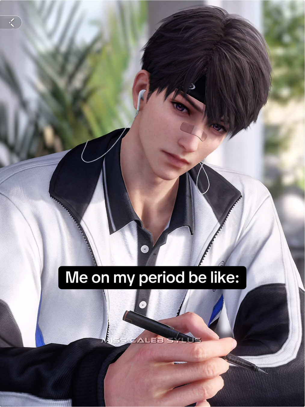 Caleb from Love and Deepspace really has to put up with me on these days 😁 #calebloveanddeepspace #loveanddeepspacecaleb #loveanddeepspace #loveanddepspacecharacters #loveanddeepspaceedit 