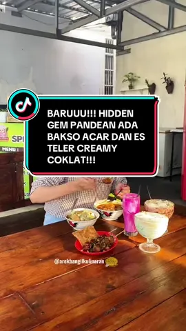 ‼️BAKSO ACAR DAN ES TELER CREAMY COKLAT, BARUU DI PANDEAN BANGIL‼️‼️ Ada yg tau ngga kenapa lek dodolane wong Arab iku kok mesti enaaaaaq puoooll, approoooooved✅✅✅ Ini sih tipikal bakso solo menurutku, harga juga worth it, beli 10rb boleeh, beli 15rb juga boleeeh!!! Mending kalian coba deeeh rek!  BAKSO MAMI 📍Lokasi :  Pandean, Bangil  ⏰Buka mulai : 13.00-21.00 #baksobangil #kulinerbangil #baksoacar #arekbangilkulineran #luwetarekk  