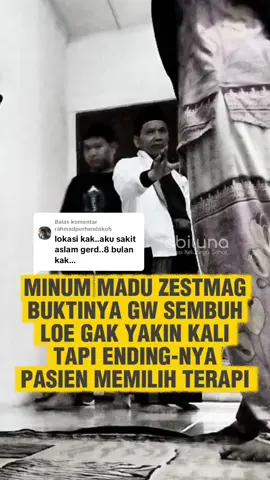 Membalas @rahmadpurhandokoh alamat abiluna buka link profile melayani terapi panggilan ke rumah pasien . tiba-tiba tetangga pasien datang mau berikan saran, tapi kok dia anggap rendah terapi @pazindonesia tapi ending-nya pasien tetap memilih terapi . tetangga : sakit Lambung mah gampang ntar gw bagi, Lambung loe sakit ? terapi begituan cuma sugesti, kayak gw nih minum Madu @zestmag.official  . pasien : gw mah udah . tetangga : buktinya gw sembuh, loe kali gak yakin kali minum-nya . pasien : ketawa . abiluna dalam hati : pengobatan itu pilihan-nya banyak yang penting jangan sampai dukun bertindak sayang 🤣 . #asamlambung #terapi #abiluna  #fyp  #abilunaterapi 