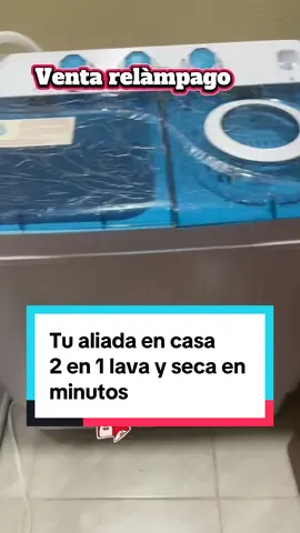 Tu aliada en casa#lavadora #portatil #tiktokshop 