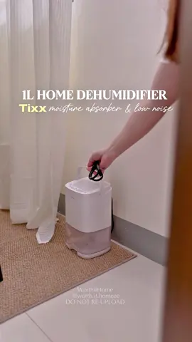 Keep your home fresh, dry & mold-free!🍃🤍 @Tixx NovaStar PH #dehumidifier #tixx #homeappliances #moisturecontrol #fyp 