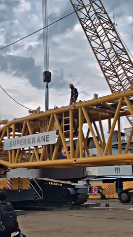 🔥#fyp #crane #operatormuda #mekanik #superkranemitrautamatbk 