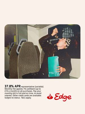 Hungry? You grab the food, we’ll sort the cashback. Pay smarter with a Santander Edge credit card. 