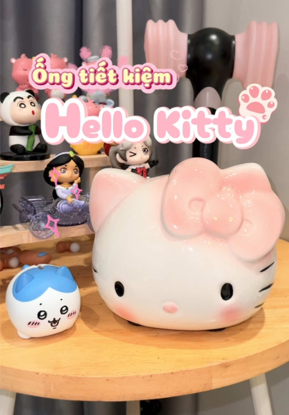 Xinh iu siu cấp zũ trụ gòy 🐱💖 #xuhuong #unboxing #ongtietkiem #ongheo #hellokitty 