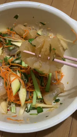 Cũng đú tread theo các bạn làm nộm sứa lựu đạn ở Nhật(to mị làm)#sứa🐙 #đồanvat #❤️💞💓lênxuhướng #lênview💞💞💞💯💯💯 #nhiều_tim🌼 