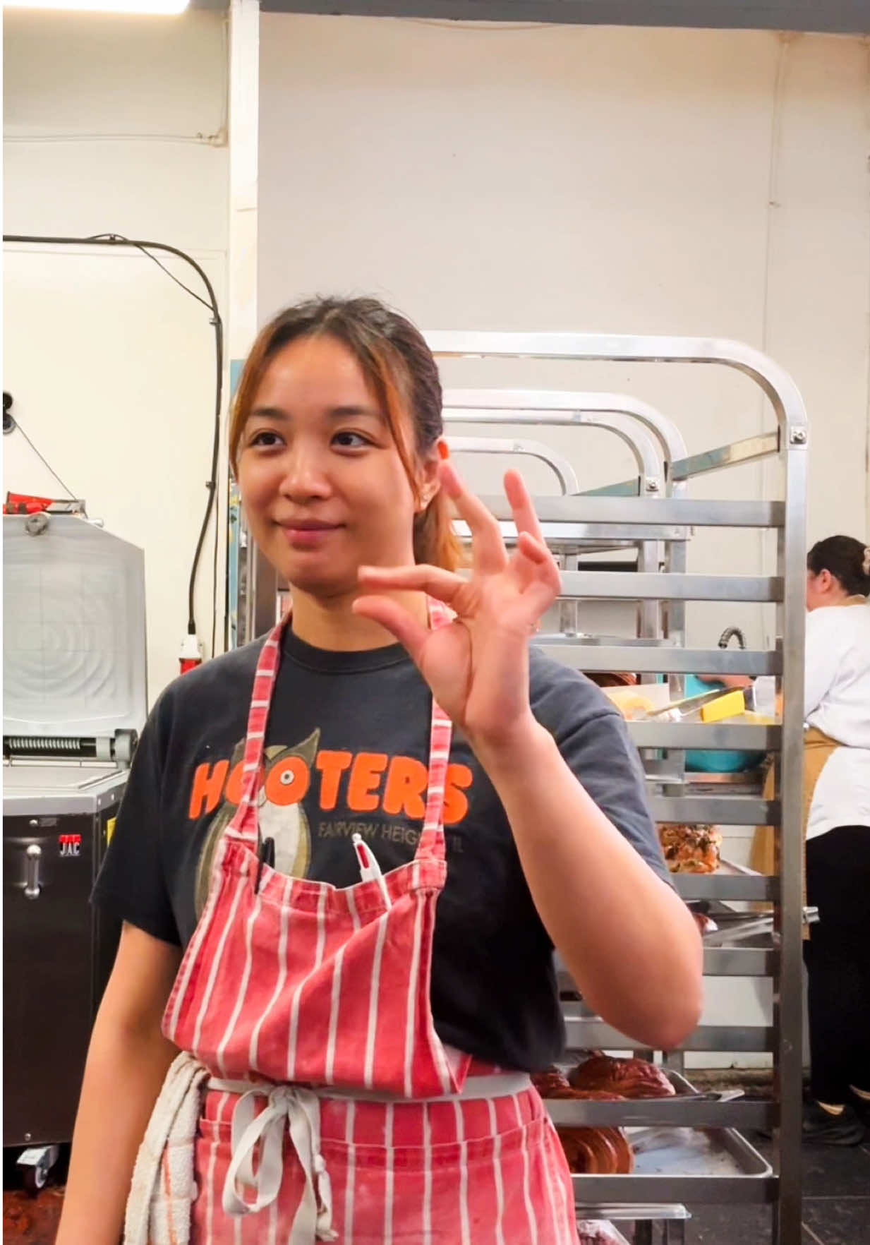 Making every trend about pastries is our favourite pastime🤪✌️ #oceaneyestrend #billieeilish #croissants #bakery #bakerylife  