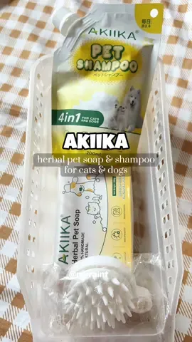 Akiika Herbal Pet Shampoo & Soap for cats & dogs #herbalpetsoap #petsoap #petshampoo 