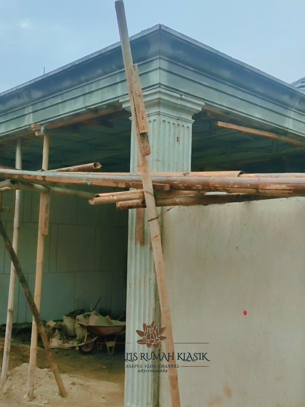 on progres lokasi balaraja#produsen #ornamen #grc #aksesoris #rumahklasik @Suryanata Ornamen 