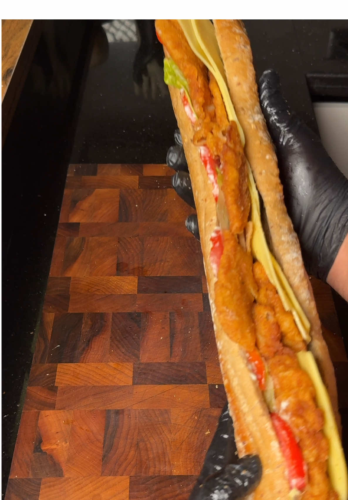 Sandwich banehh 🍗 ساندوتش بانية طيب بتاع زنان 🍗🍗 #kabekaeats #EasyRecipe #fyp #chicken #فراخ 