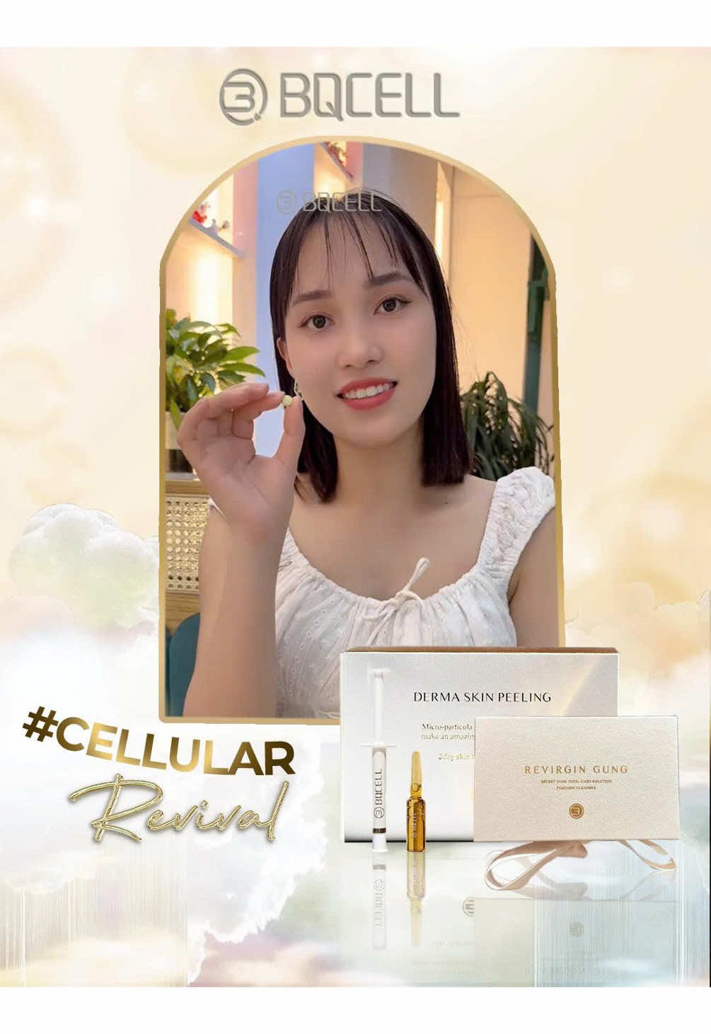 Đừng quên yêu chiều và chăm sóc bé mèo nhé #bqcellvietnam #revirgingungbqcell #giamkhihu #giamnamngua #vesinhcobe 
