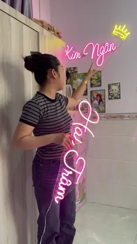 Đèn led decor phòng #dendecor #denled #denledtrangtri #xuhuong #kimngan 