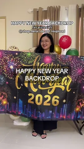 HAPPY NEW YEAR BACKDROP #newyearbanner #happynewyearbanner #newyearbackdrop 