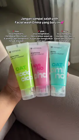 enak bgt dipakenya, ngga bikin kulit ketarik #emina #eminalowphcleanser #eminafacewash #facialwash #facewash 