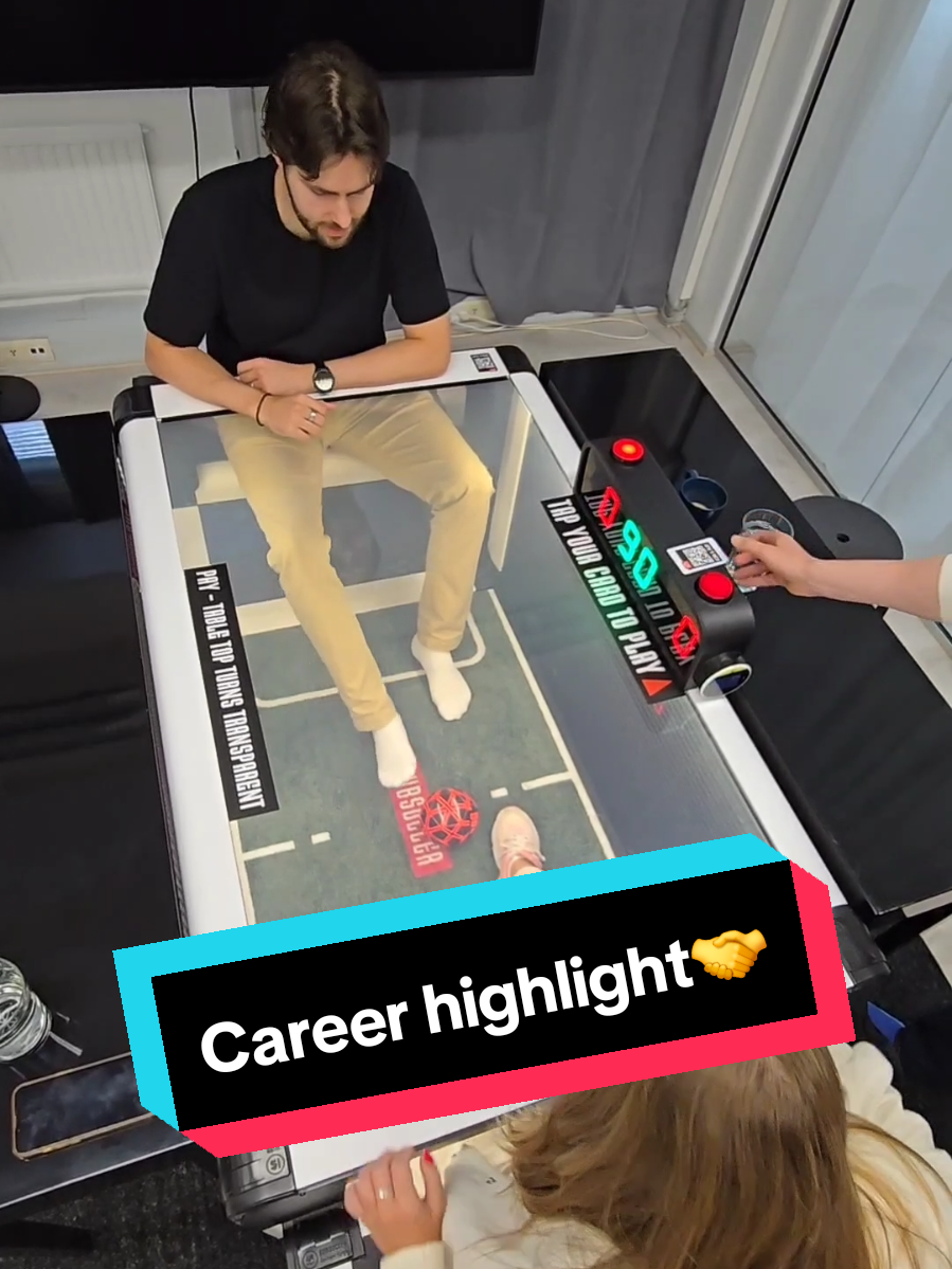 He peaked 😅 #benchsoccer #subsoccer #Subsoccerarcade #goal 