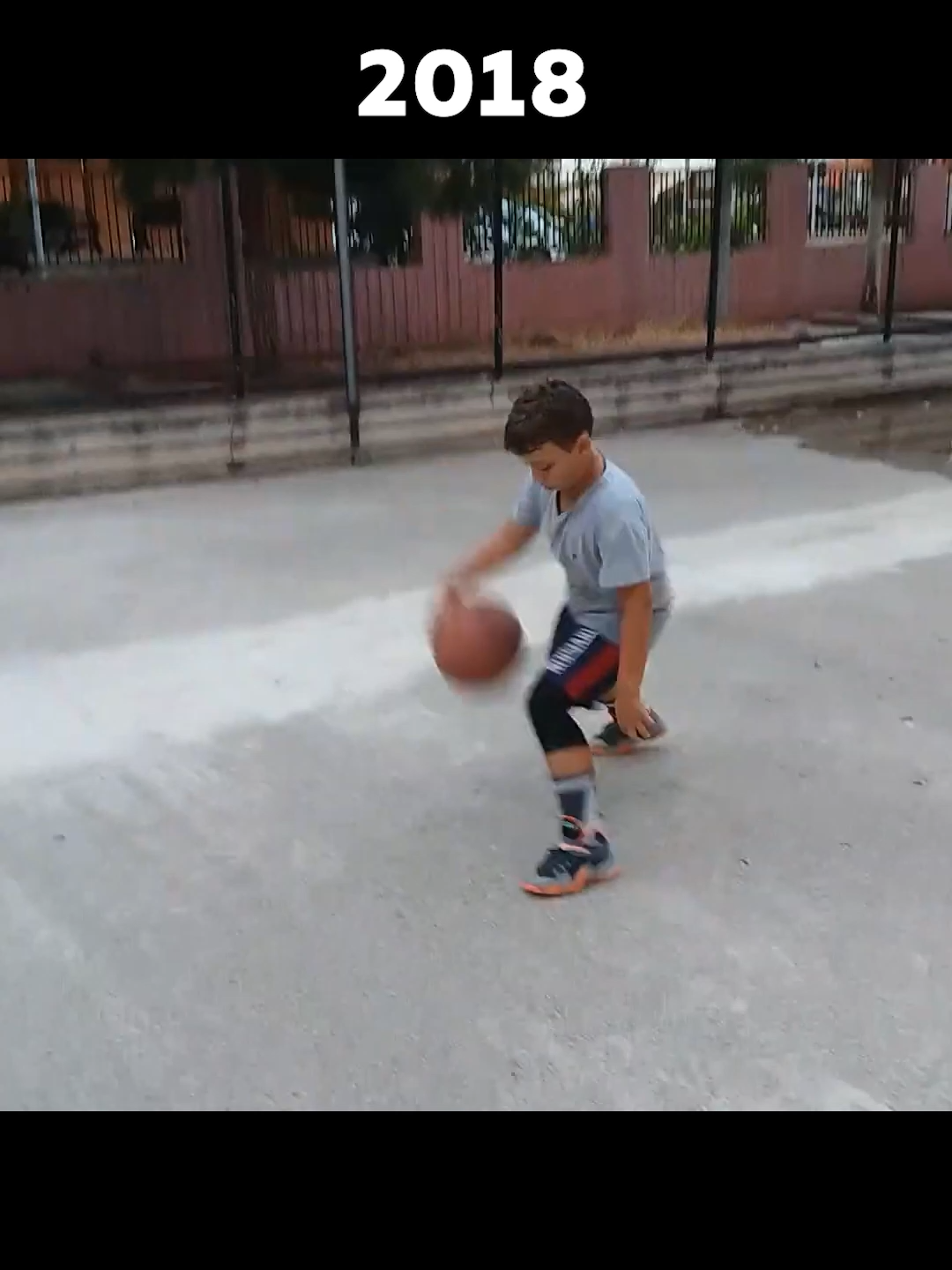 2018 VS 2025 ME! #basketball