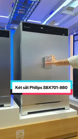 Mẫu két sắt mà nhìn đã biết gia chủ giàu rồi ạ! “Két Sắt Philips SBX701-8B0” #fyp #ketsat #LearnOnTikTok #ketsatthongminh #xuhuong 