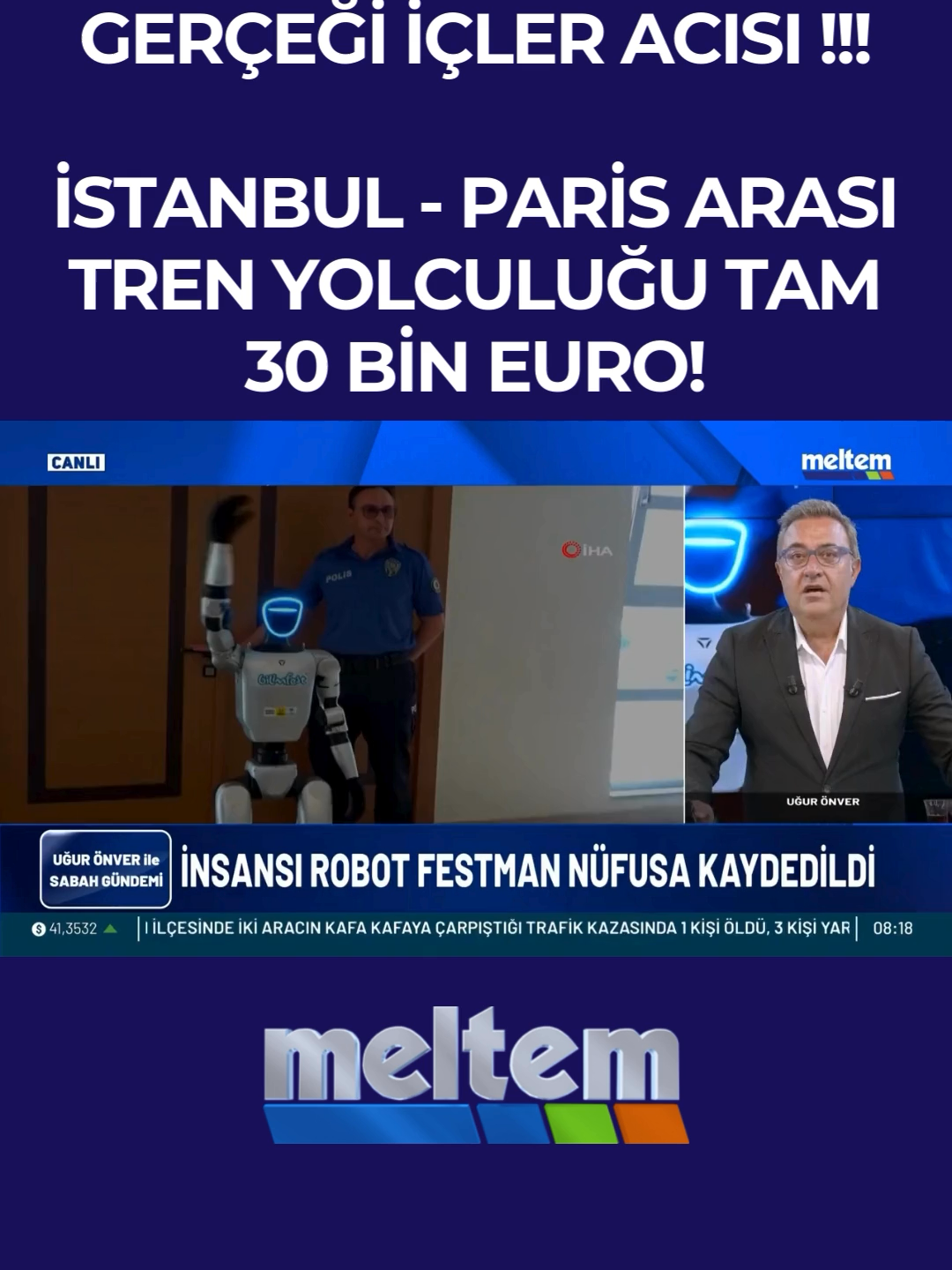 İstanbul'dan Paris'e Tren Yolculuğunun Fiyatı Dudak Uçuklattı!  Uğur Önver Yorumladı!;  