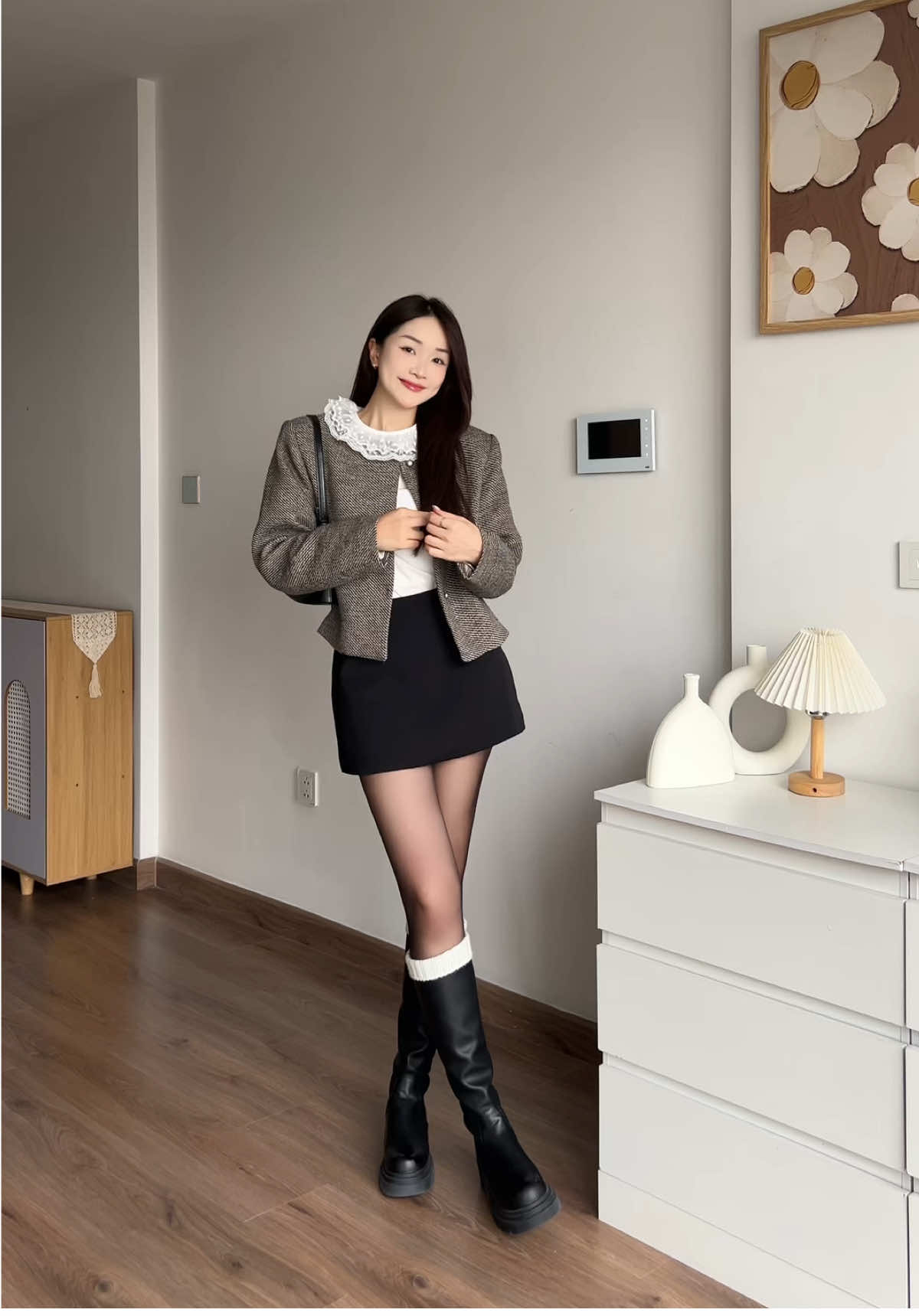 Nhìn outfit này tuii chỉ nghĩ đến Tết thôi mấy bồ ơii ^^ #fashion #outfit #OOTD #nimdayyy #tết 