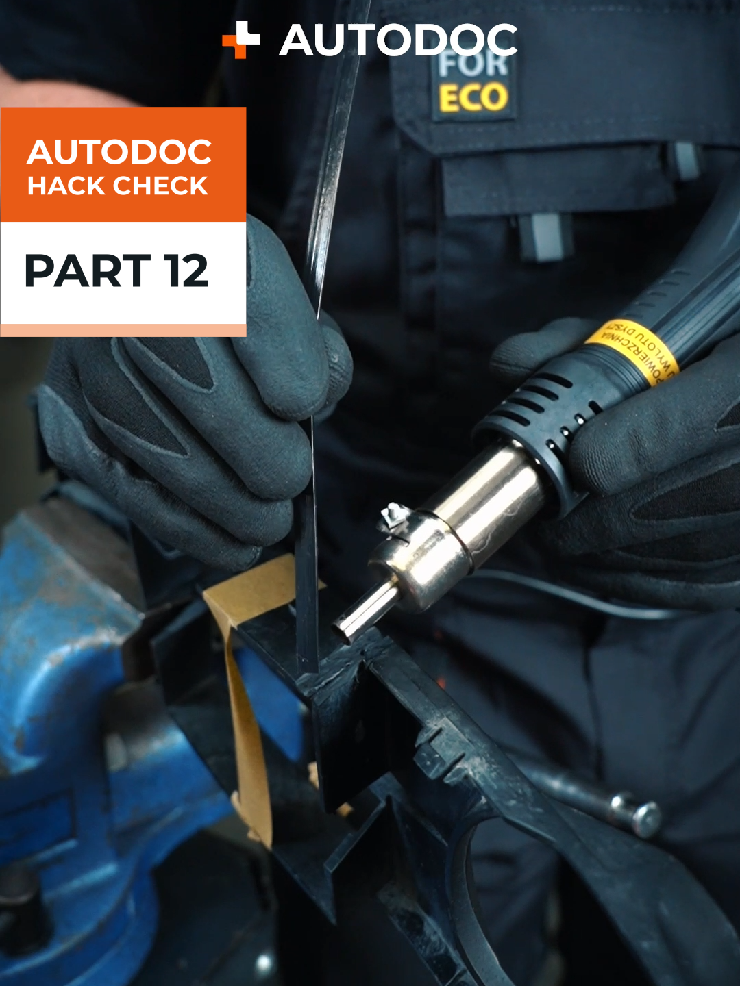 AUTODOC Hack Check PART 12 How to repair broken plastic in a car. Let’s test this hack together! ⭐Follow us! #tools #carrepair #carhacks #diyauto #autofix