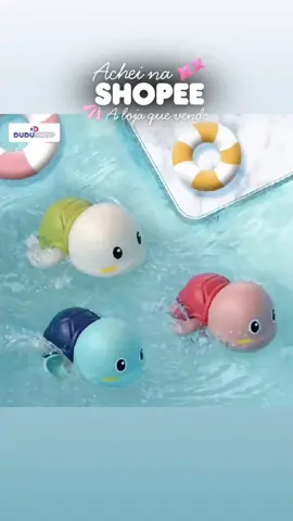 📌link da minha loja na Bio ⬆️  📌Brinquedo de Banho Tartaruguinha A Corda Que Nada Sozinha Água Banheira E Piscina Bebê#piscina #bebê #brinquedo #infancia #infantil 