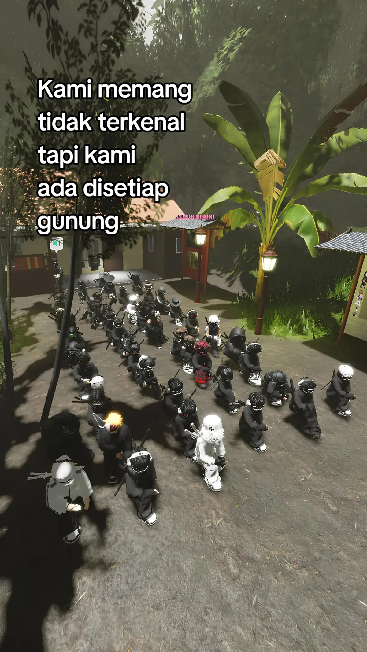 Kalau ketemu sapa aja #blckhikingbrotherhood  #mendaki #mendakiroblox #ninjaroblox #allzzwehehe 