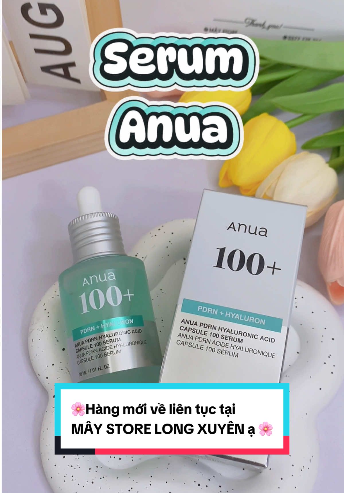 💧 Da khát nước? Anua Hydrating Serum cấp ẩm sâu, cho làn da căng bóng và mịn màng cả ngày✨ #longxuyenangiang #fyp #anua #myphamchinhhang #serum 