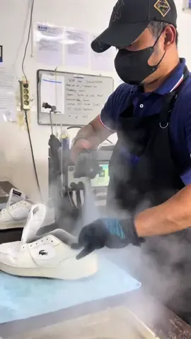 Part 1  ASMR Shoes Cleaning with Bieffe Scarpavapor Generator Steam  #shoescleaning #cucisepatu #laundrysepatu #scarpavapor 