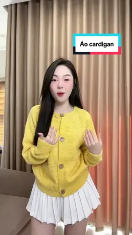 Chấg e này mặc siêu thích luôn ý #phanhm58 #thoitrangnu #aocardigan 