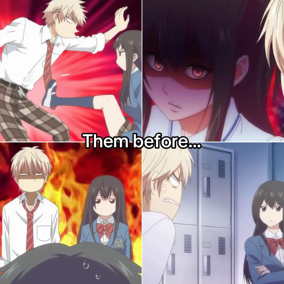 Enemies to lovers might be one of the best genre in anime. Starts with fights then both the characters starts to develop feelings for each other. This is the most underrated romance anime you will find. Trust me #konoototomare #soundsoflife #animefyp #goviral 