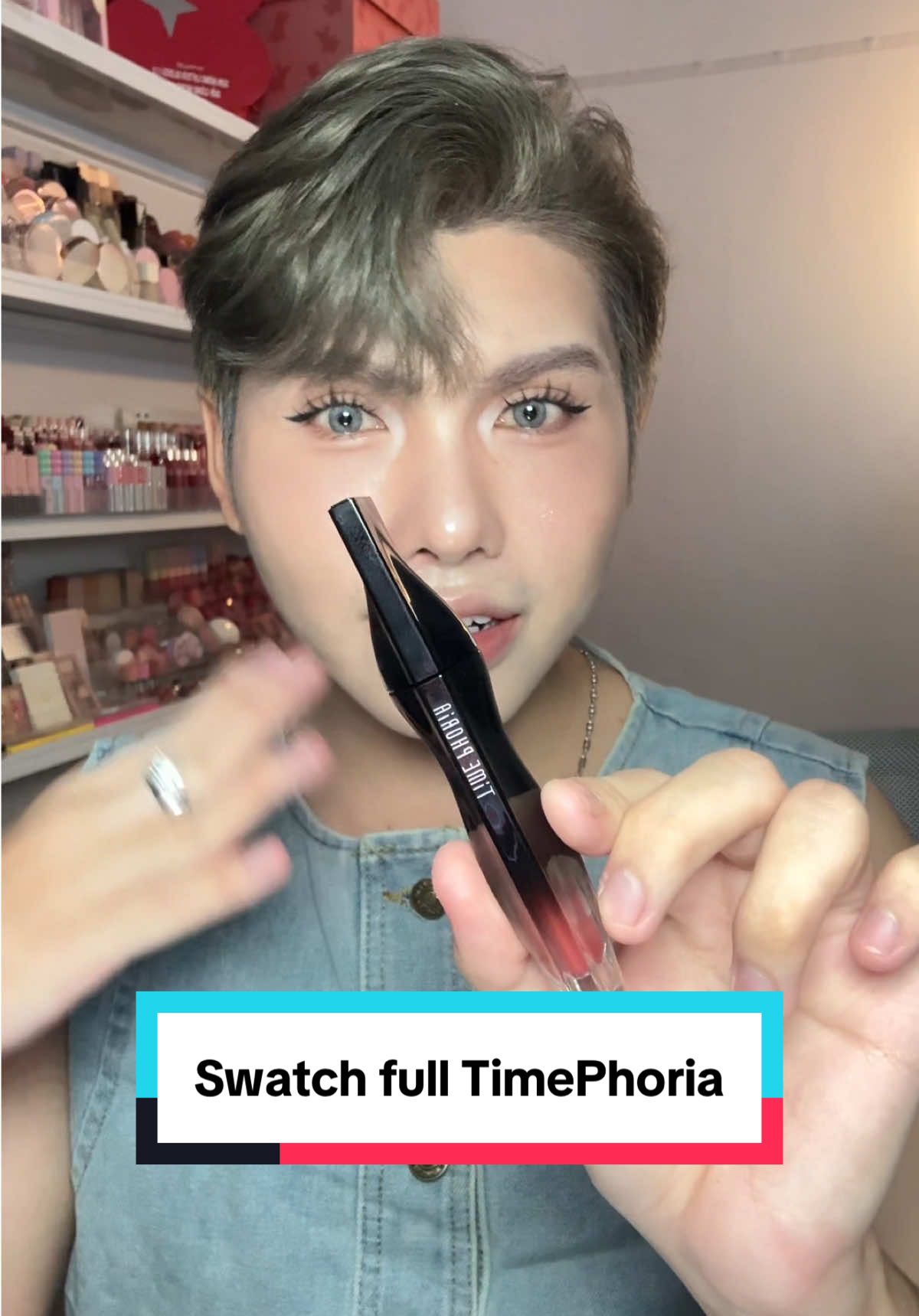 2 tới rồi nè mđ ơi: Swatch full 10 màu son tint (hơi bóng) của TimePhoria #timephoriavn 