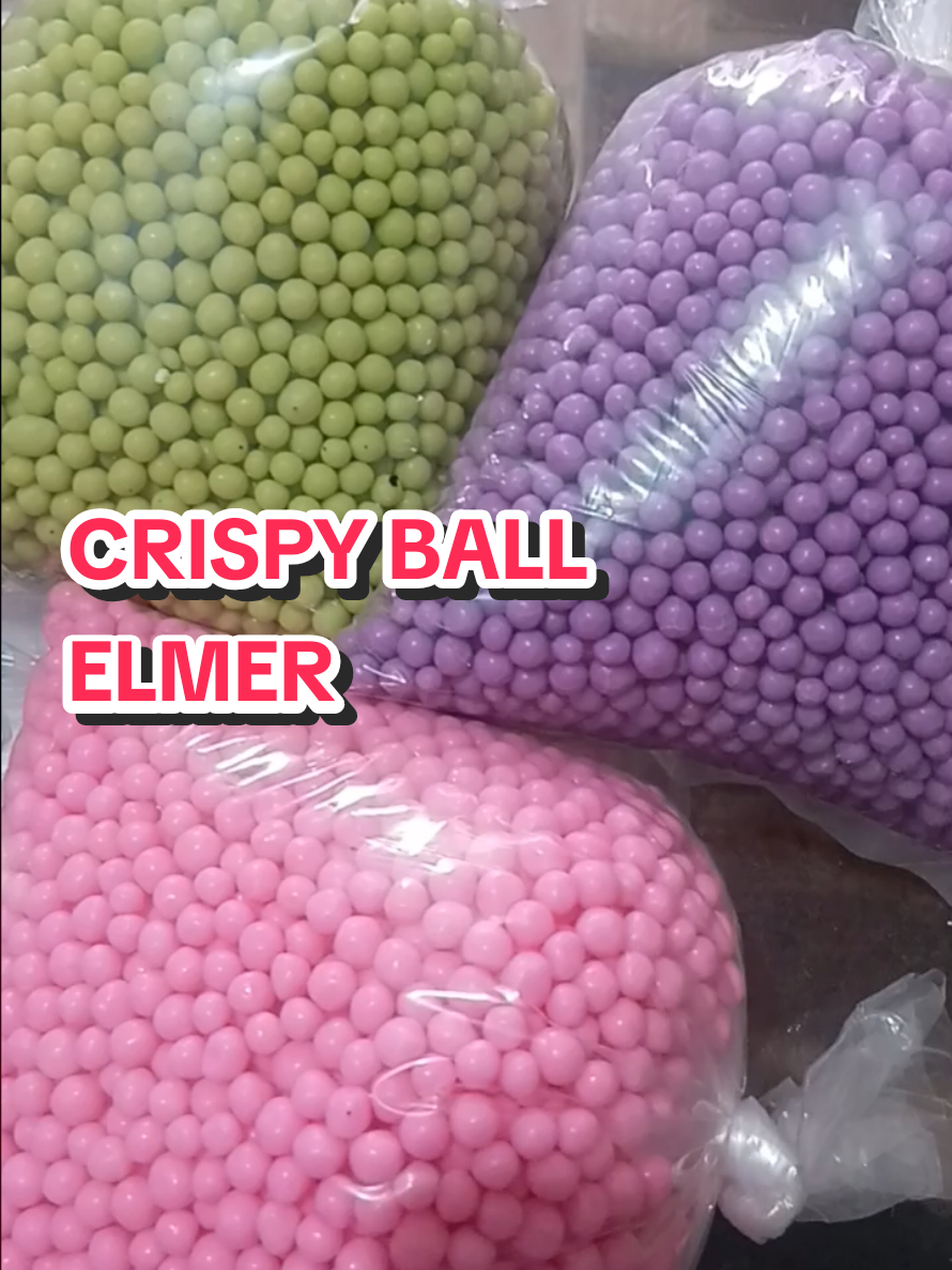 Crispy ball Elmer Untuk bahan hias Kue ,topping donat , pisang nugget dll. #crispyball #elmercrispyball #crispyballelmer #belilokal #racuntiktok 