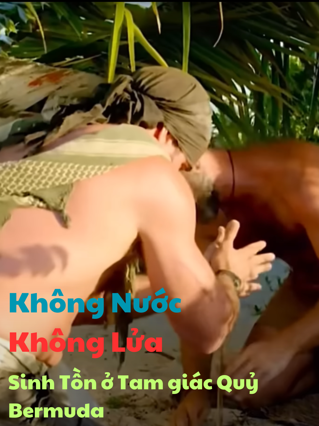 Không Nước, Không Lửa - Sinh Tồn ở Tam giác Quỷ Bermuda #sinhtồn #sinhtondaohoang #thuthach #sinhton #bermuda