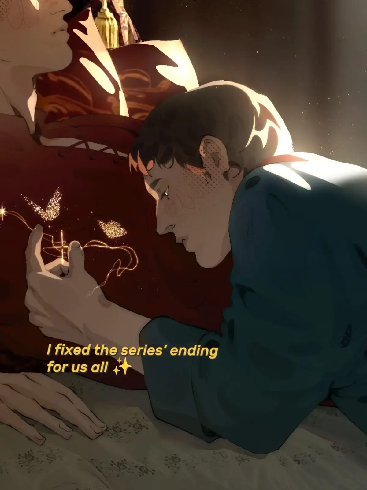 post canon merthur being happy chilling and living their best life #merthur #merlin #arthurpendragon 