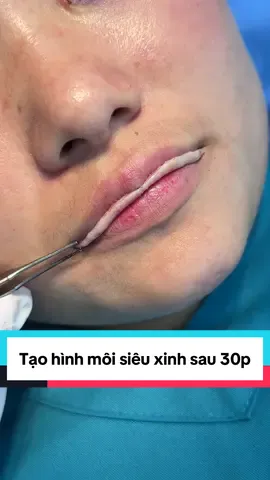 Tạo hình môi tim siêu xinh chỉ sau 30 phút thực hiện #catmoi #catmoidep #xuhuong #ilovetiktok #taohinhmoi 