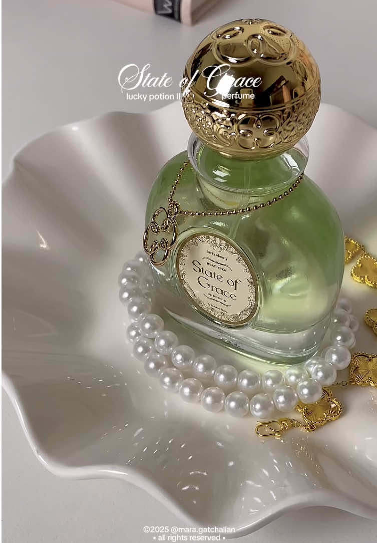 my fave scent from #LuckyPotionsII 🌷✨ #luckybeauty #stateofgrace #perfume #maragatchalian @Lucky Beauty Inc 