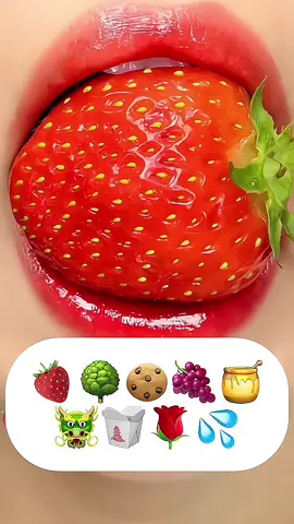 do you like frozen fruit? @Satisfying Lips® 💋 #eatingshow #mukbang #asmr #satisfyingvideo #xuhuong 