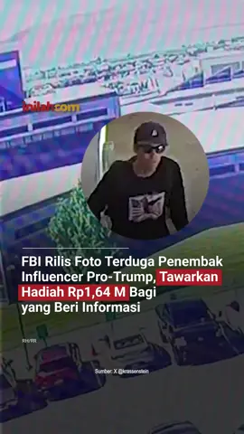 Departemen Keamanan Publik Utah merilis foto terduga pelaku penembakan yang menewaskan aktivis konservatif dan pendukung Presiden Donald Trump, Charlie Kirk. FBI menawarkan hadiah sebesar $100.000 (±Rp1,64 miliar) bagi siapa pun yang memberikan informasi akurat terkait keberadaan atau identitas pelaku. - Selengkapnya kunjungi website dengan klik link di bio atau download aplikasi di AppStore dan Google Play Store. #InilahNews #CharlieKirk #DonaldTrump #Aktivis #UniversityOfUtah 