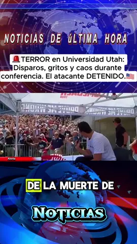 ¿VIOLENCIA POLÍTICA? Revelan MOTIVO del hombre que mató a aliado de Trump. 💀
 #CharlieKurk #NoticiasUSA #ViolenciaPolitica#Utah#Debate 