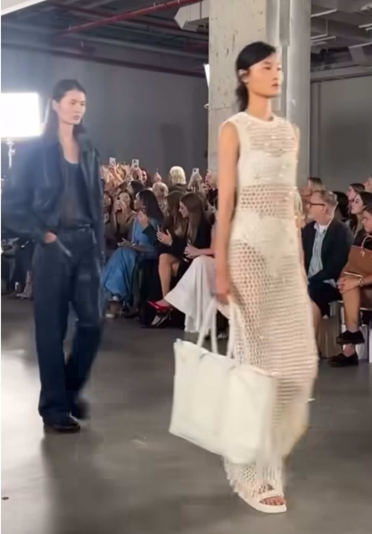 @Simkhai runway show during New York fashion week  #jonathansimkhai #fashion #nyfw #fyp #trending 