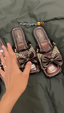spesial warna mahogany nih😍🤎#sandalwanita #sandalmurah 