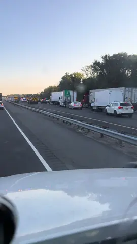 New Jersey Turnpike north now!#fyp #truck #truckdriversoftiktok 