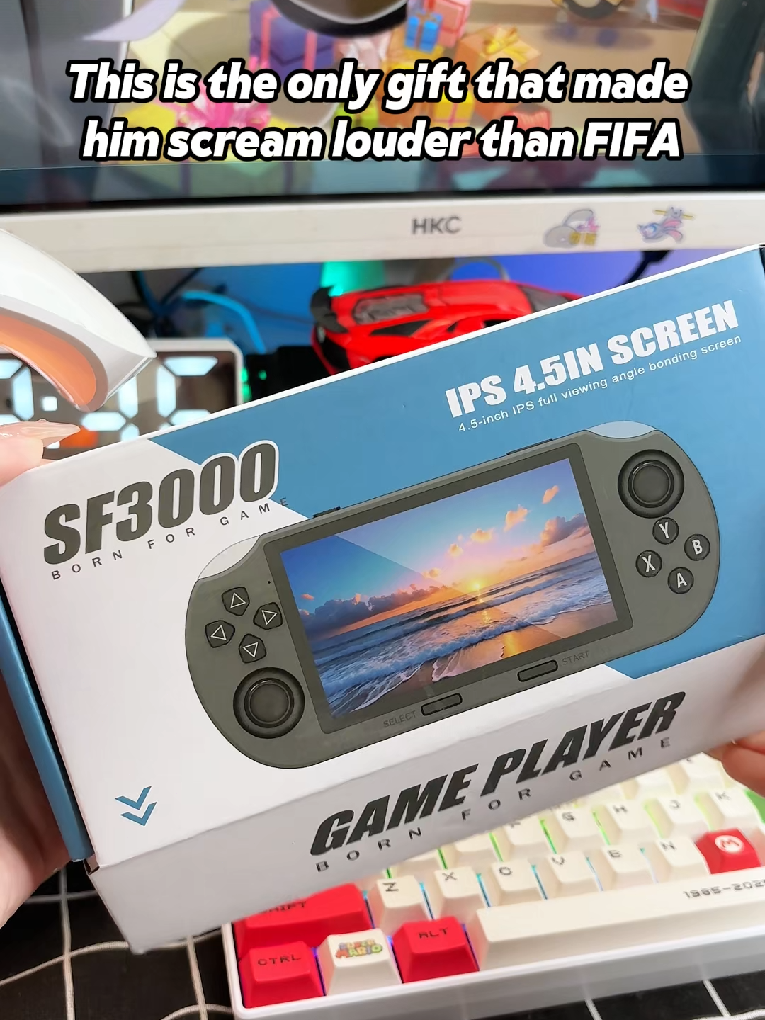 Why buy one game for $70 when you can give him 20,000 for $30?#Priorities #retrogaming #gameconsole #gadgets #console #game #playtime #gamer #tiktok #fun #tiktokshopfinds #fyp #tiktokmakemebuyit #tiktokshopbacktoschool #sf3000