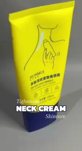 Goodbye necklines! #hunmui #neckcream #peptide #moisturize  #creatorsearchinsights 