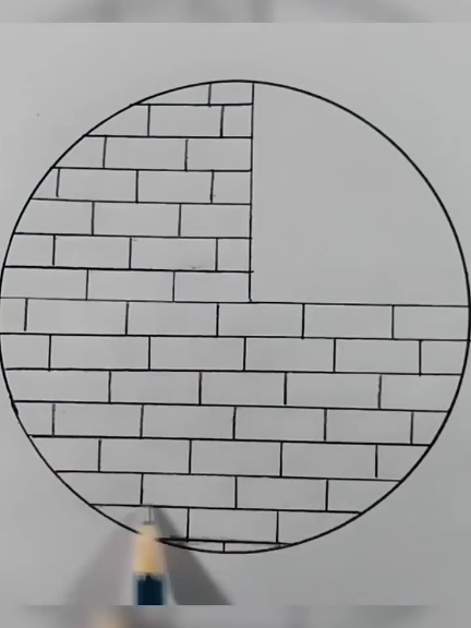 Circle drawing #circle  #draw  #scenery  #beautiful  #monochrome 